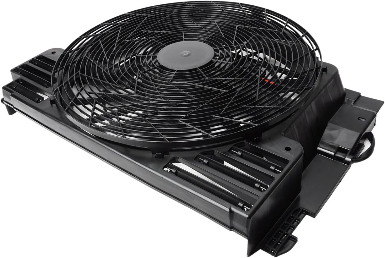 Auxiliary Condenser Brushless Cooling Fan Assembly for BMW X5 2000-2006 E221600