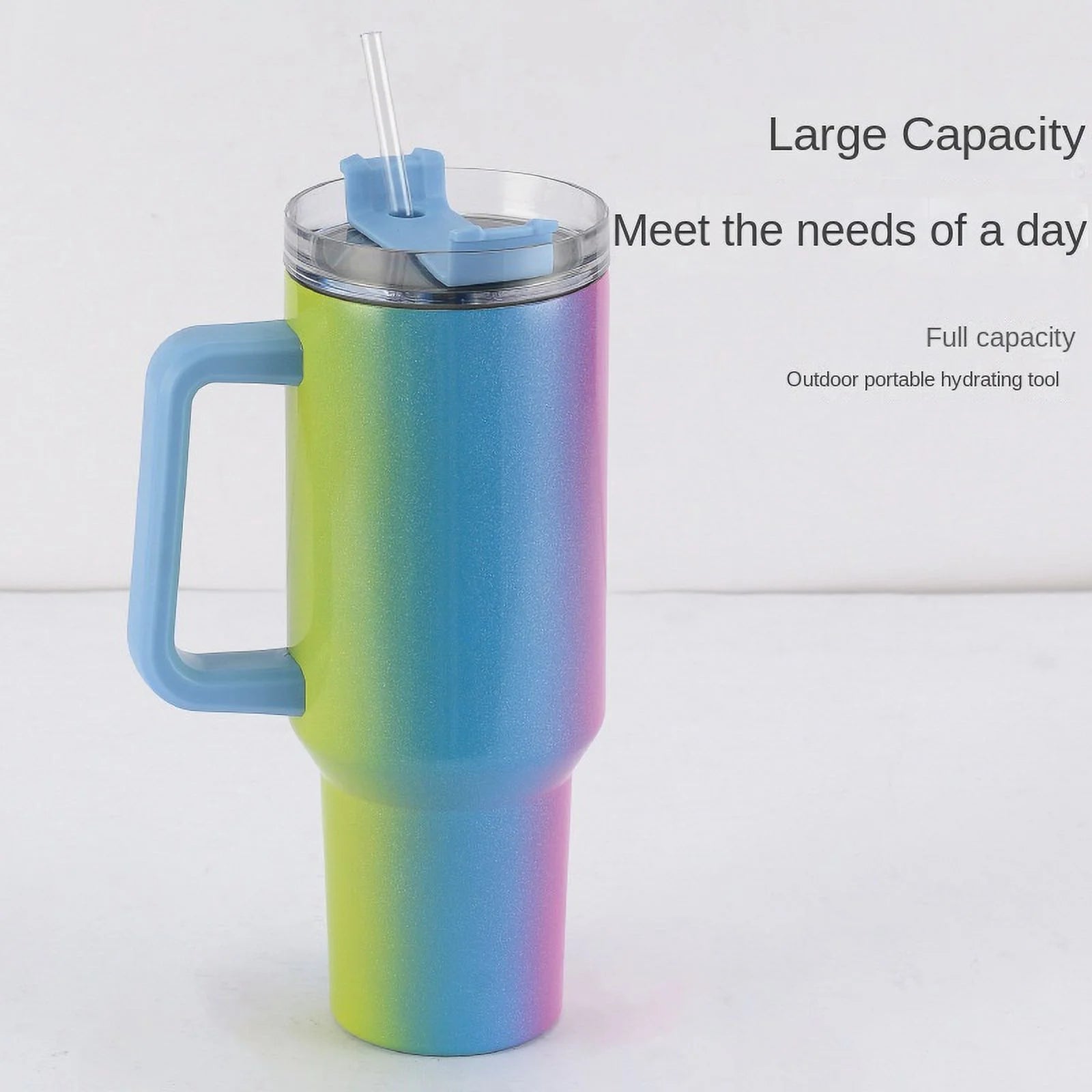 40oz Insulation Cup with Handle V9395