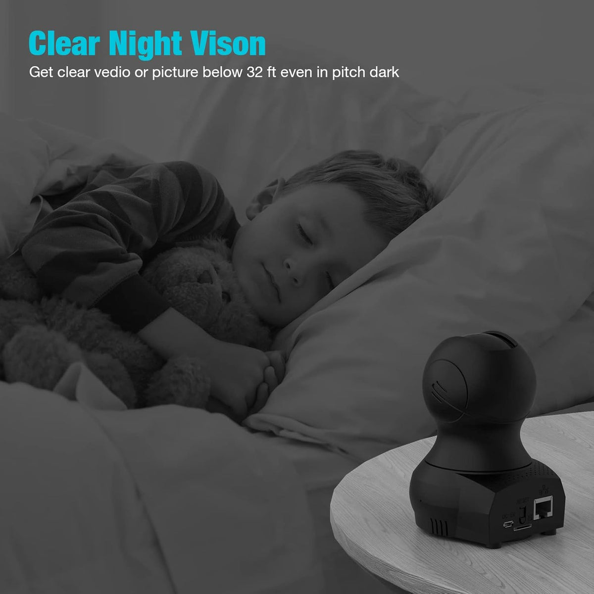2K Indoor Pet Camera with Phone APP, Pack of 2 D224468