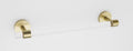Satin Brass 18x22 Wide Towel Bar H765354