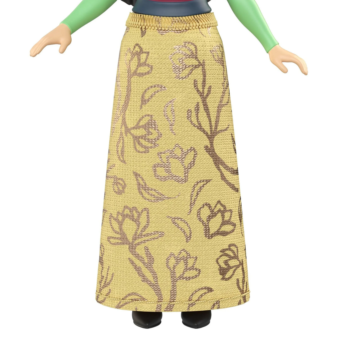 2 Disney Princess 3.5-inch Small Doll - Aurora & Mulan T725384