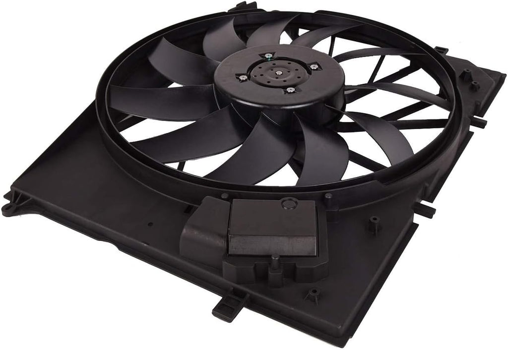 Auxiliary Brushless Cooling Fan Assembly for Mercedes Benz W220 S430 S500 S600 S65 CL500 CL55 SL63 A331