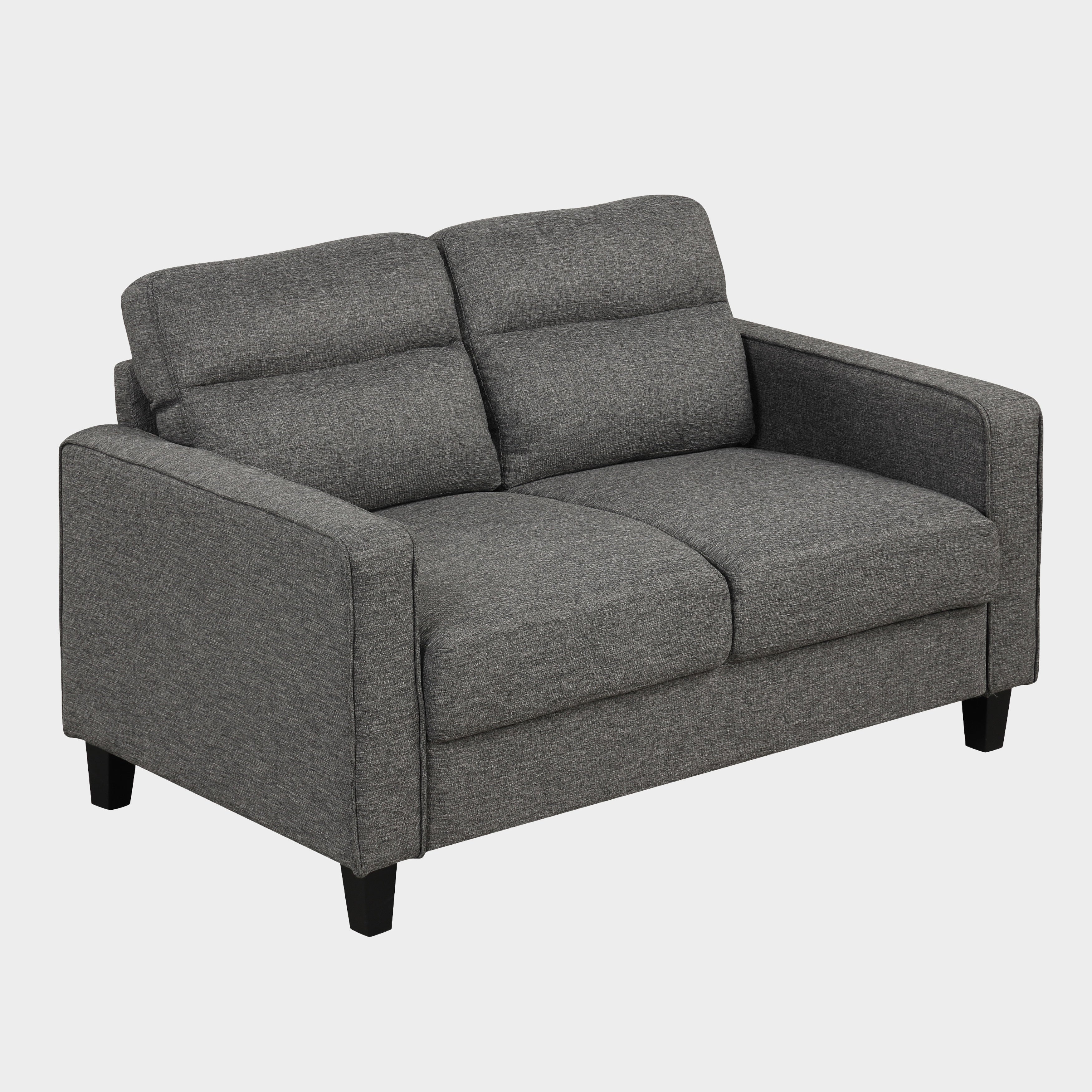Gray 2 Seater Loveseat in Performance Fabric D890962