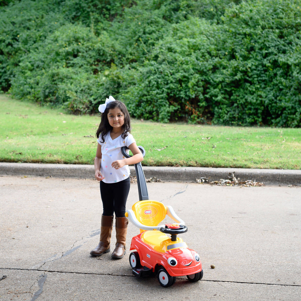 Red 3 in 1 Ride on Car U4079
