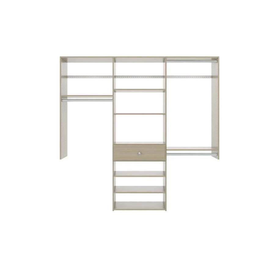 Weathered Grey Wood Closet Kit Y294
