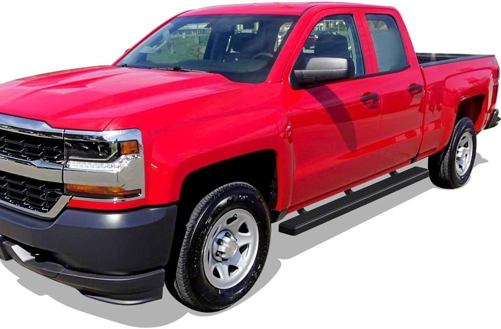 4in Black Running Boards N81397