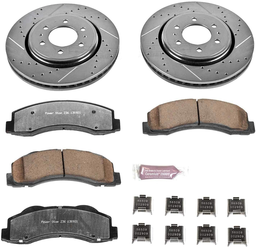 Z36 Truck & Tow Front Brake Kit, 6-Lug F232