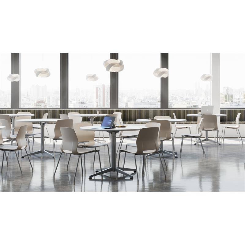 Square Pedestal Table X84583