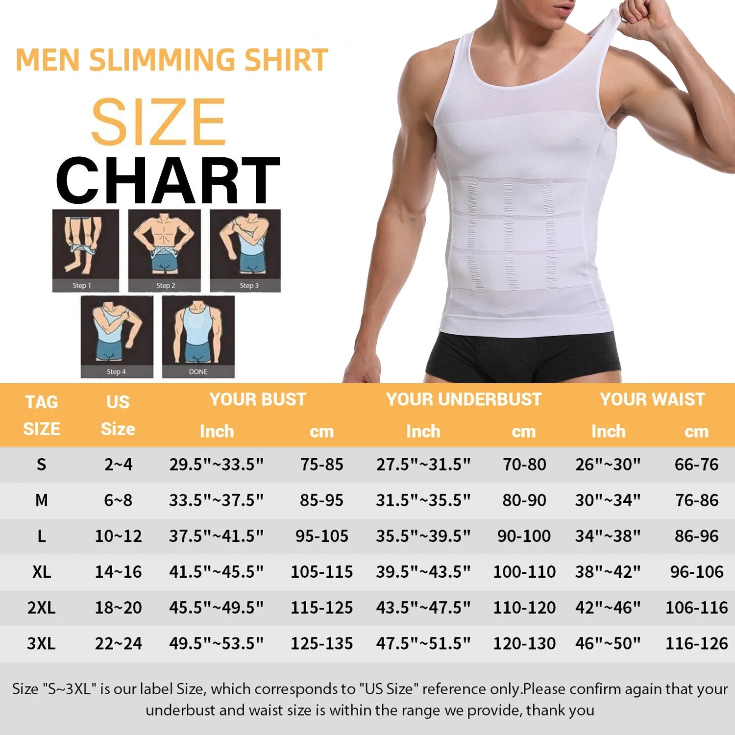 Mens Compression Undershirt Tank Top O893