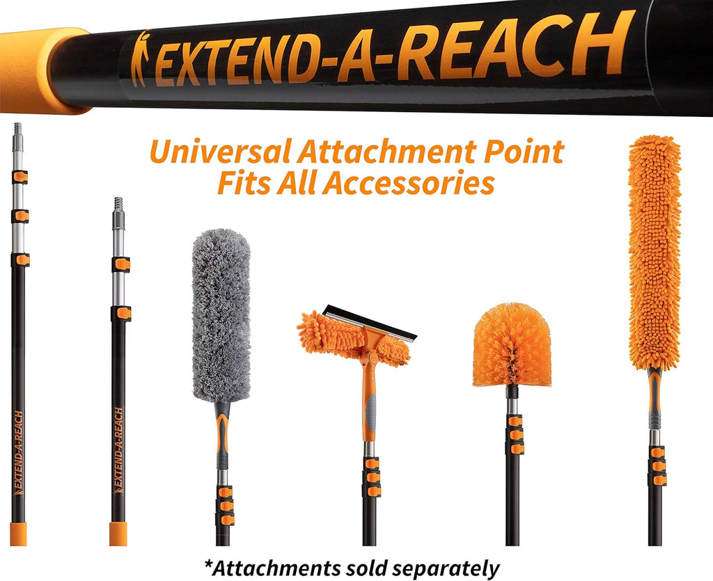 Telescopic Extension Pole with Metal Tip, Pack of 2 W20950