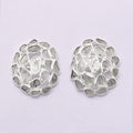 1.50 CTW Natural Diamond Polki Cluster Studs 925 Sterling Silver Earrings V2921