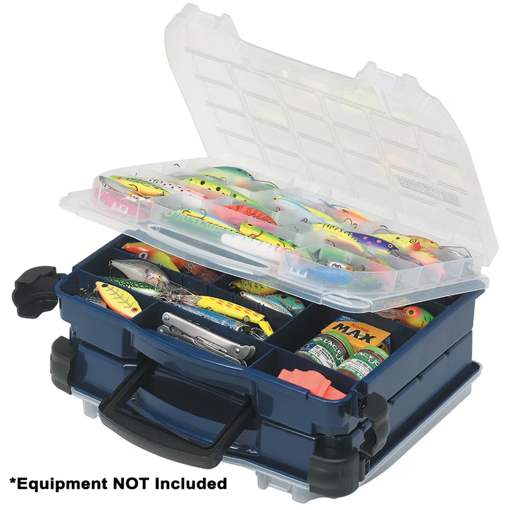 Fishing Tackle Boxes & Bait Storage - Blue / Clear Q324