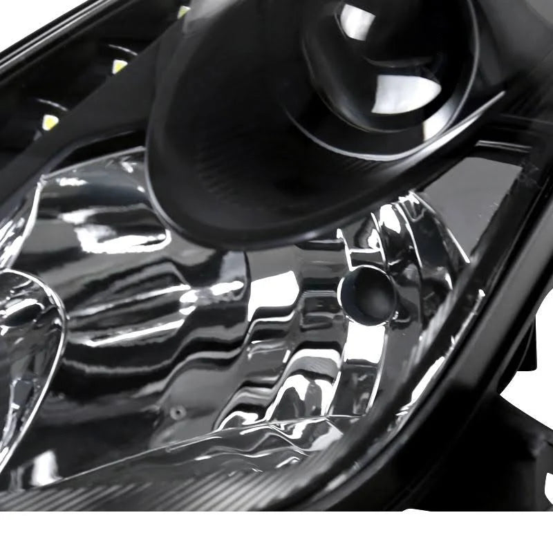 Black Projector Headlight with LED DRL G77651