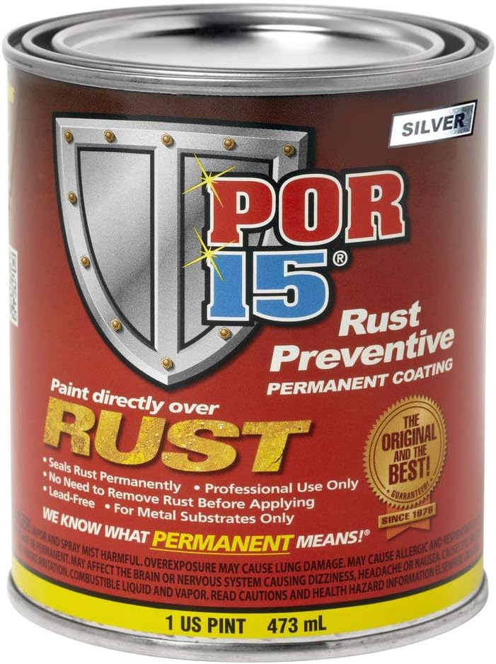 Gray Rust Preventive Coating, 1 pt, Pack of 2 S875