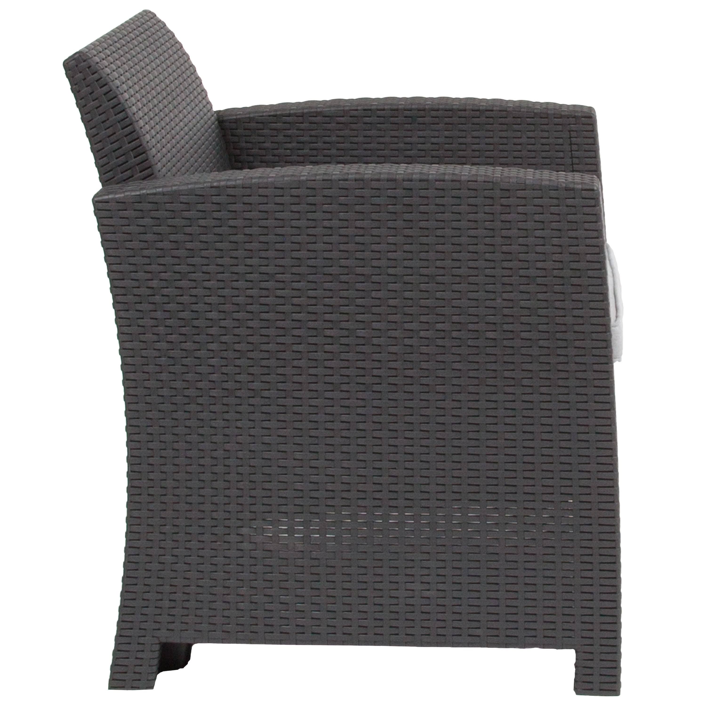 Rattan Lounge Chair E683