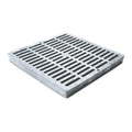 12x22 Square Catch Basin Grate Gray Q23417