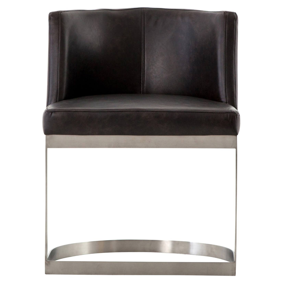 Distressed Black Dining Chair W189089