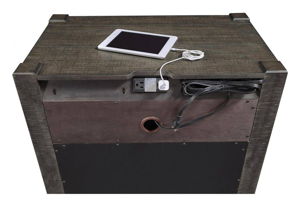 2 Drawer Nightstand in Carob V403917
