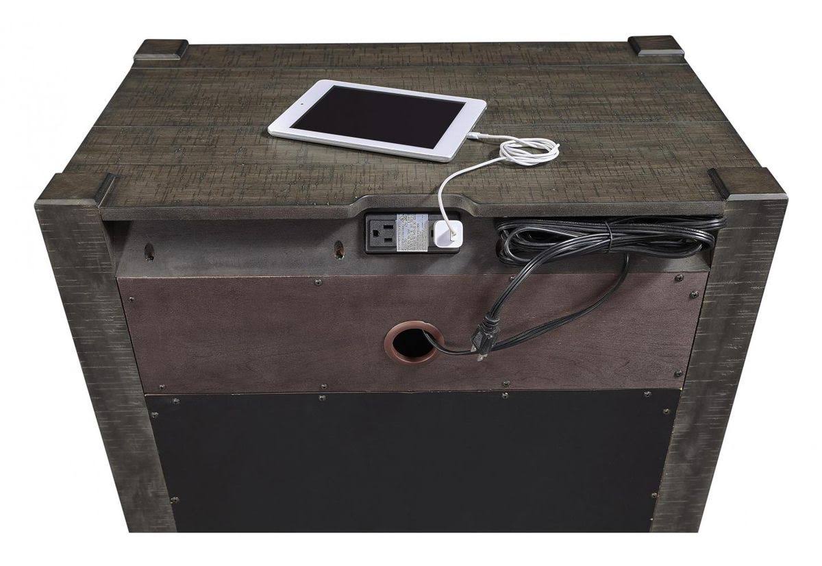 2 Drawer Nightstand in Carob V403917