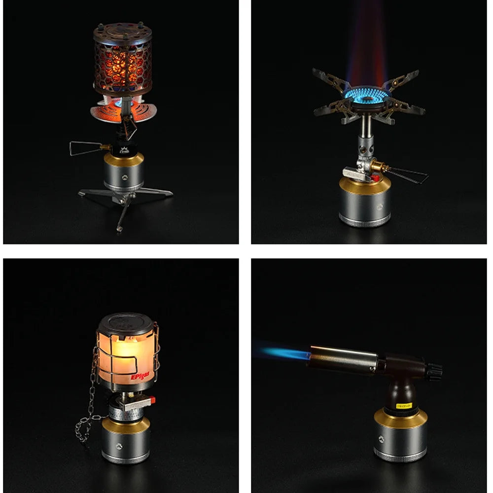 Portable Windproof Gas Burner Lantern D14456