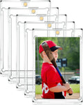 Acrylic Magnetic Card Holder 35 PT Clear Card Protectors Pack of 2 Y3828