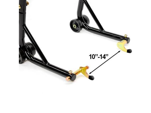 Motorcycle Front+Rear Dual Lift Stand with Spools V6504