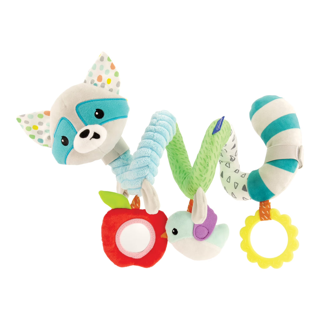 Multicolor Raccoon Activity Toy D5583