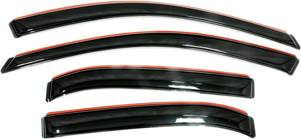 4-Piece In-Channel Side Window Deflector for Toyota Corolla M133