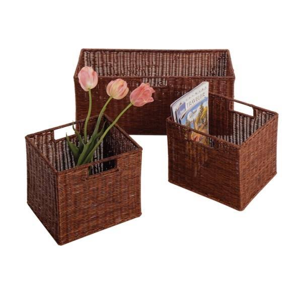 6pc Shelf and Baskets 4 Small 1 Large H363732