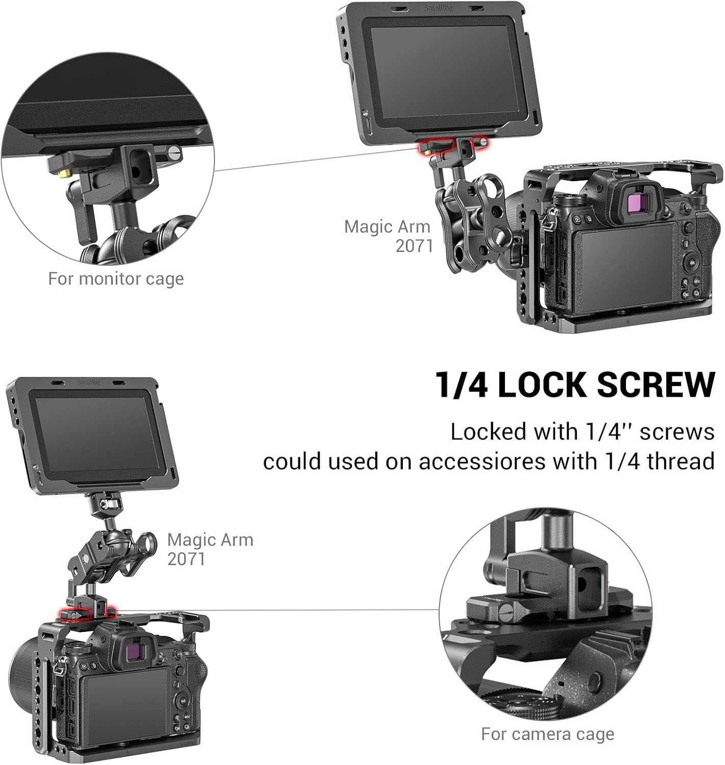 Universal Low-Profile Quick Release NATO Rail 50mm with 1/4'' Screws D768867