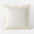 Ivory Euro Supima Cotton Percale Sham Z491818