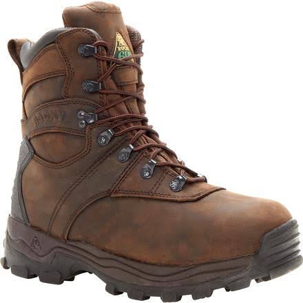 Insulated Waterproof Brown Utility Boots J404045