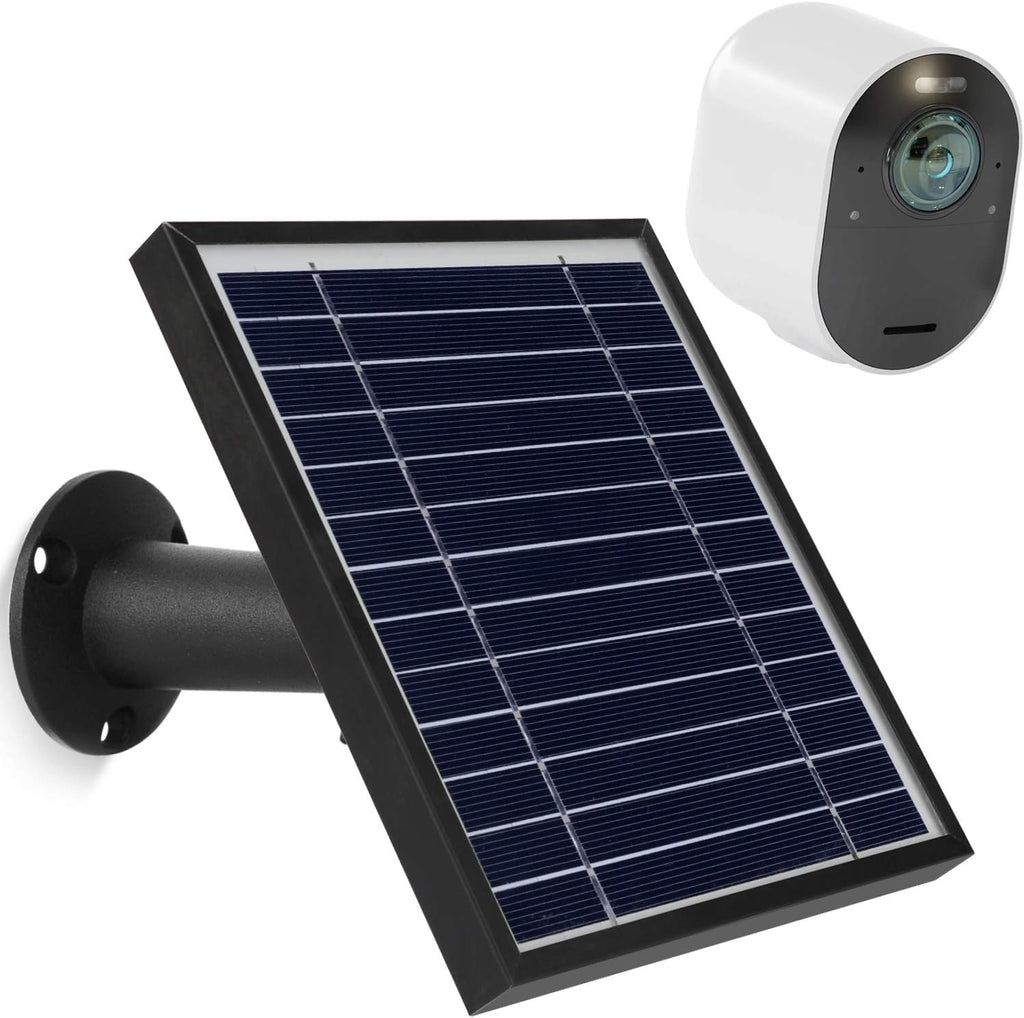 Solar Panel with 11.5ft Waterproof Magnetic Power Cable, Adjustable Mount H699170