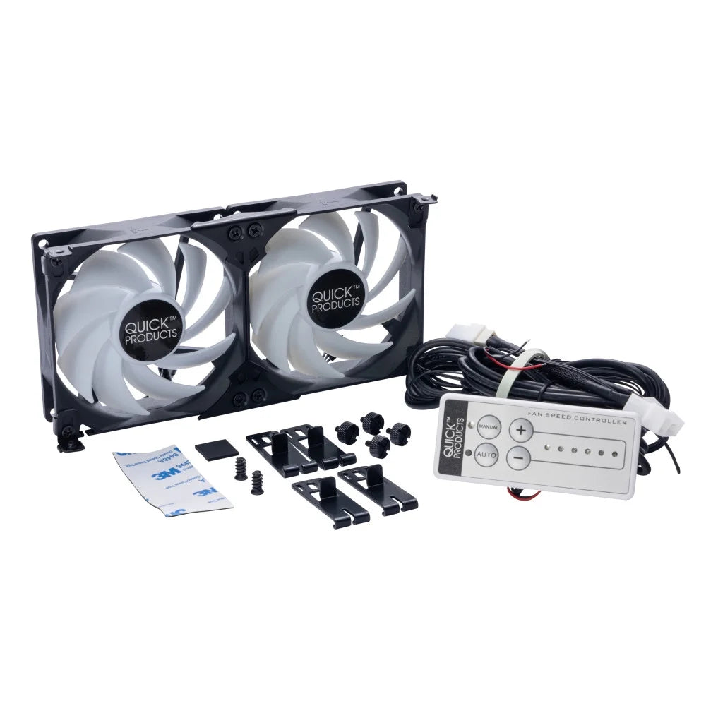 RV Refrigerator Vent Cooling Fan 90mm H666302