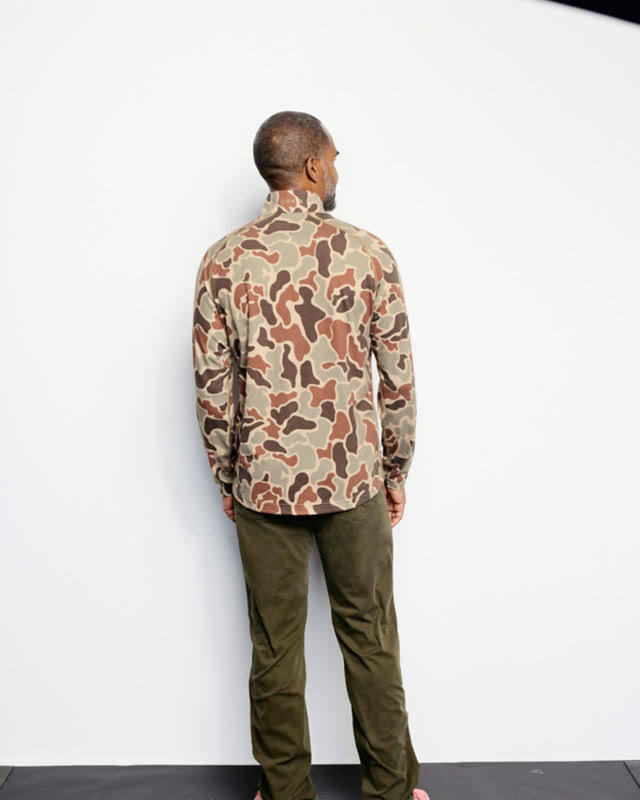 Camo 1/4 Zip P43853