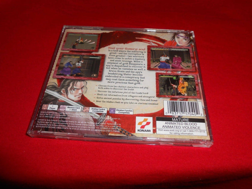 Soul of Samurai [PS1] S949