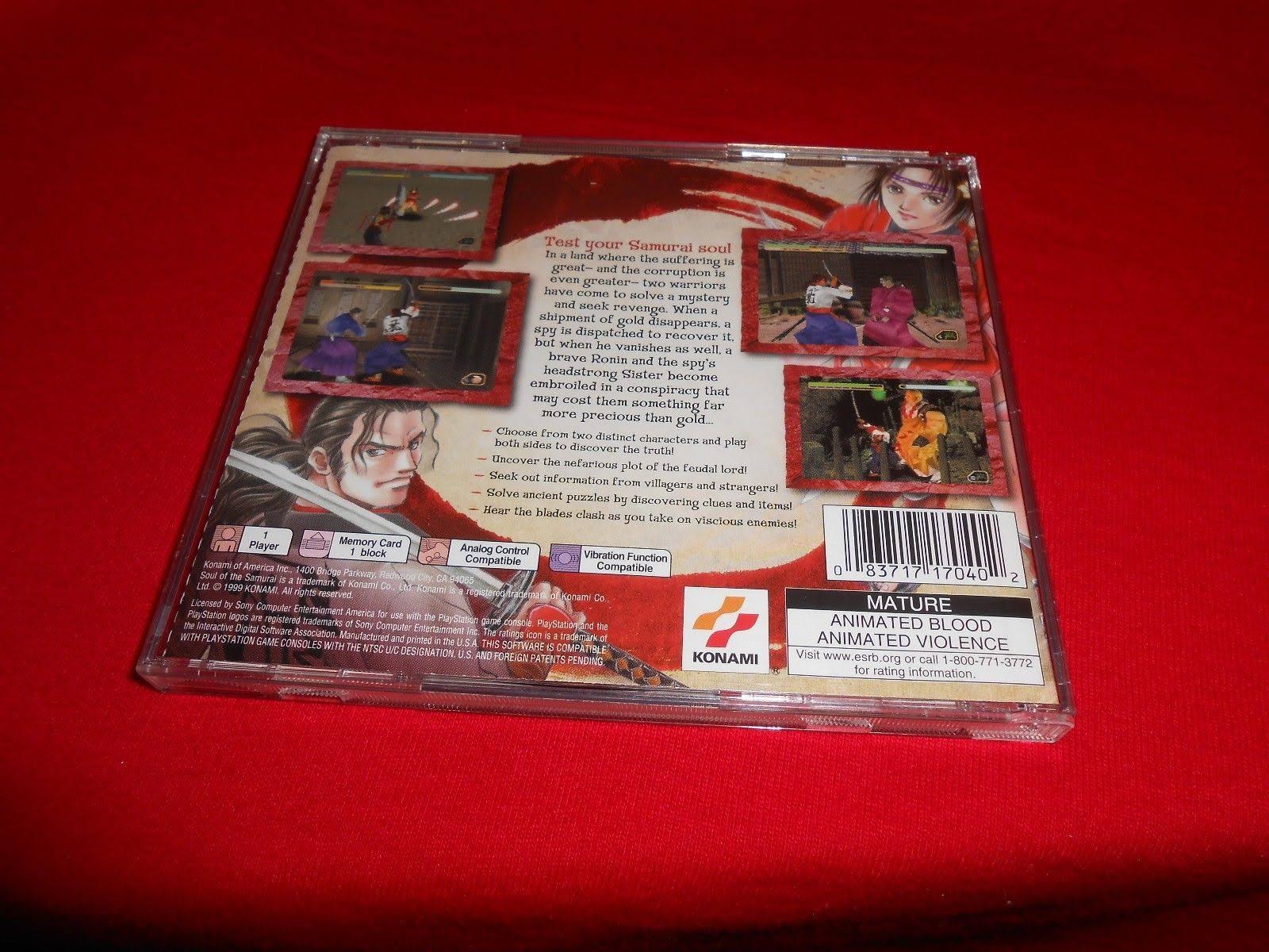 Soul of Samurai [PS1] S949