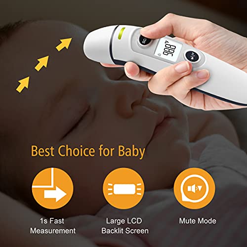 Digital Infrared Temporal Thermometer (Dark Blue) W34684