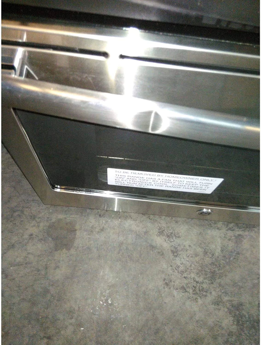 4.4 Cu.Ft. Stainless 4 Burner Drop-In Electric Range X619623