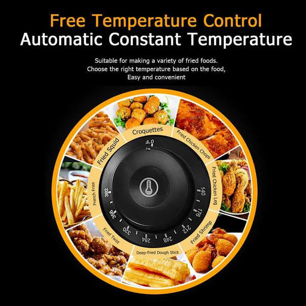 12L Dual Tanks Electric Deep Fryer With 2 Basket W10710