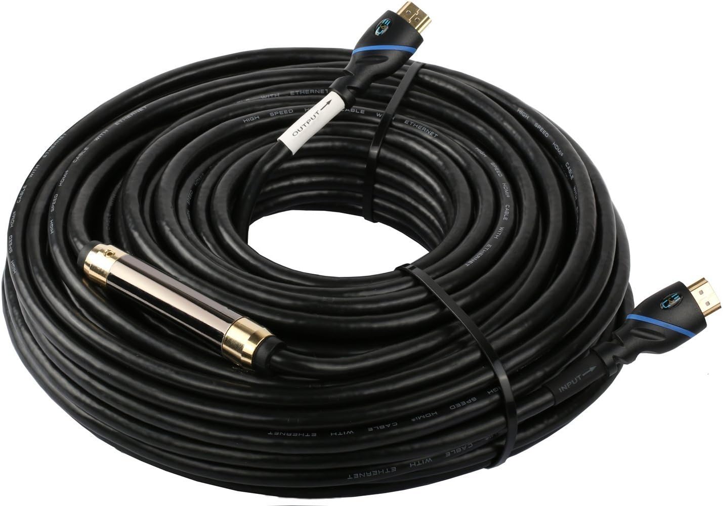 75ft High Speed HDMI Cable Male to Male with Ethernet Black Q757