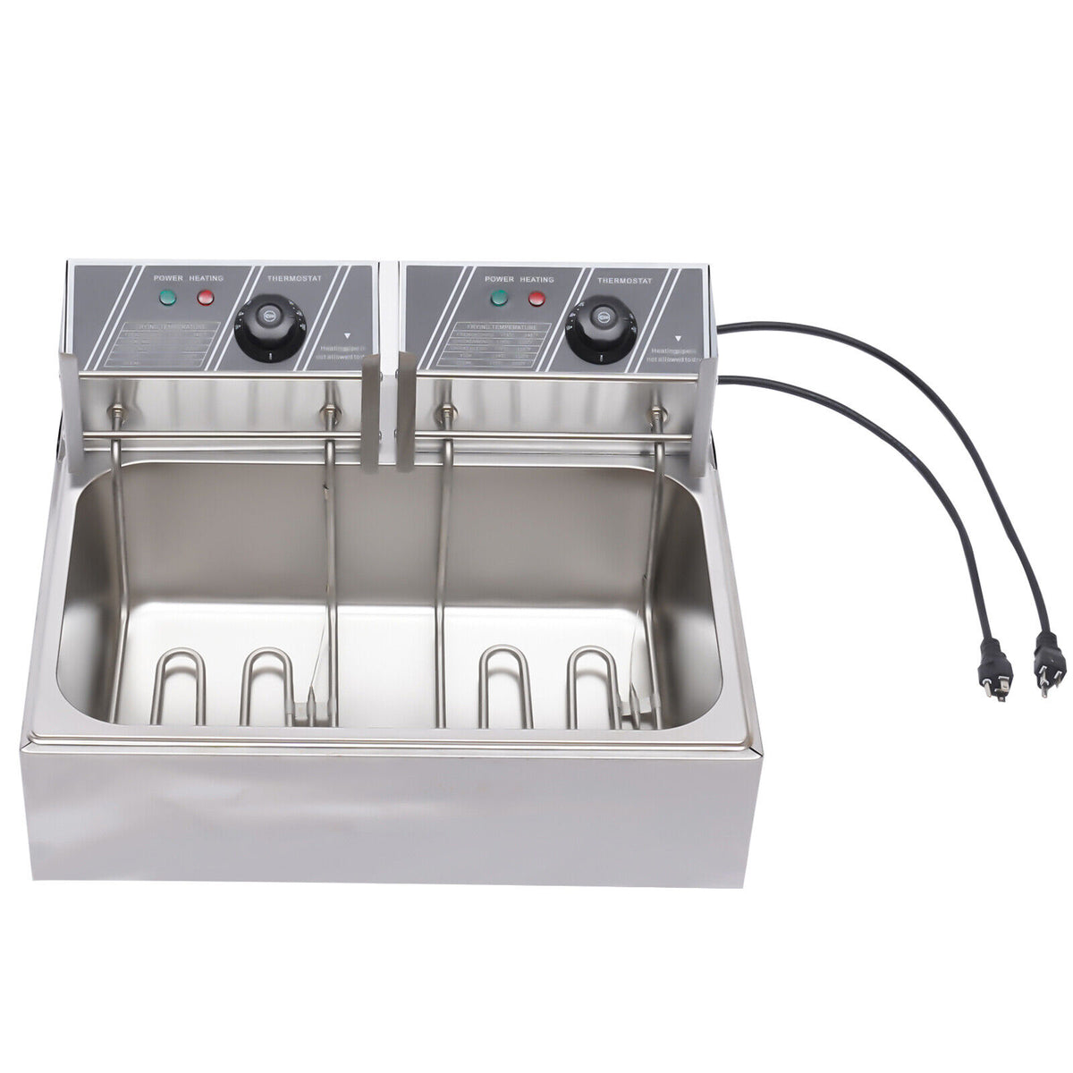 12L 5000W Commercial Electric Countertop Deep Fryer W143