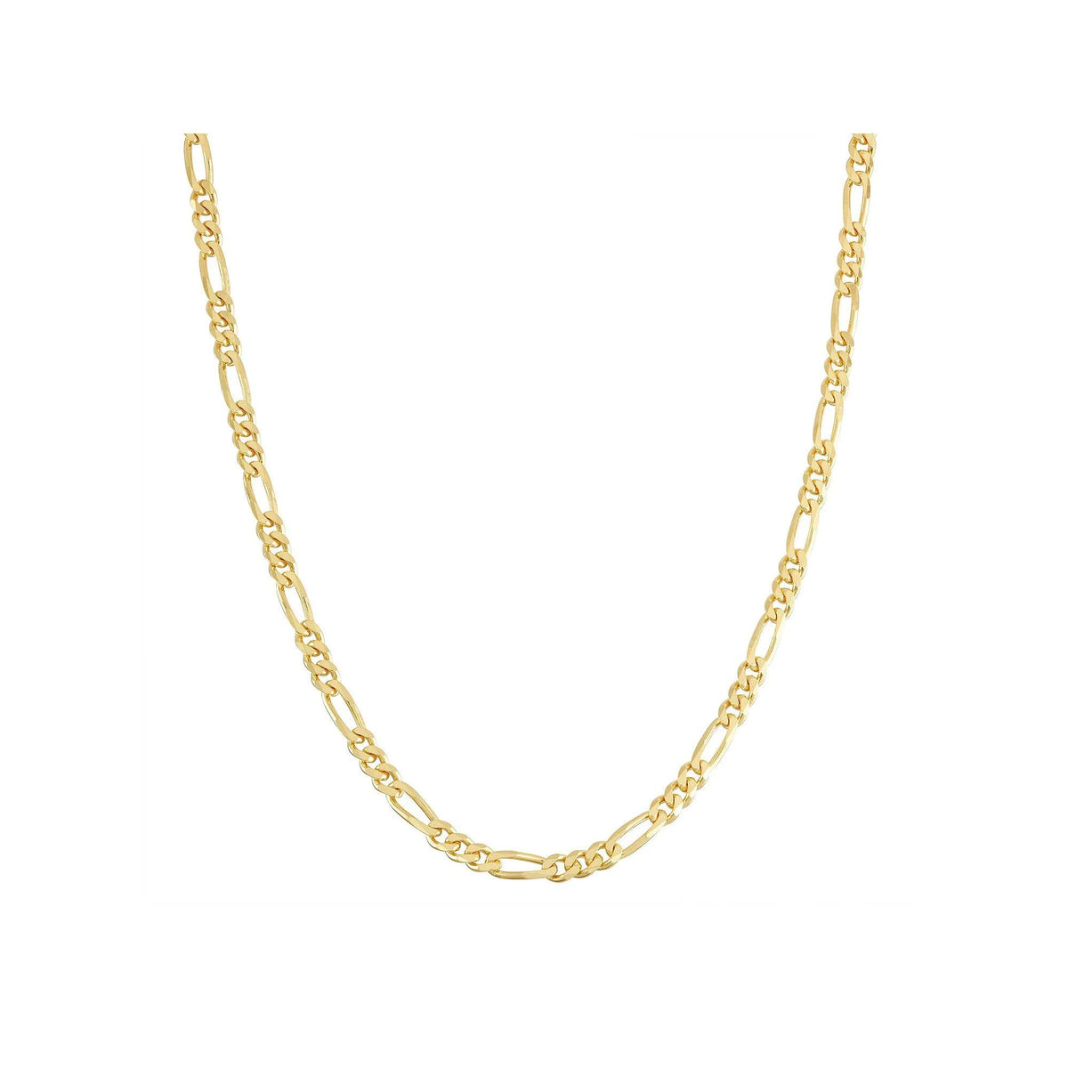 Gold Mens Figaro Chain B9659
