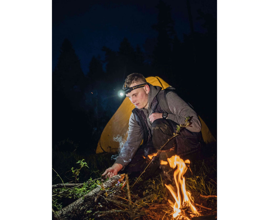 Rechargeable LED Headlamp with Magnet, 4000 Lumens H535159