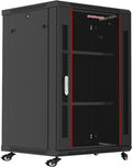 Locking Wall Mount Server Rack Cabinet 18U 24-Inch Deep G578630