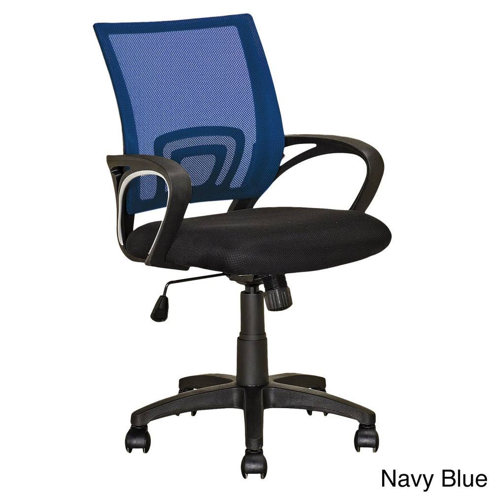 Purple Mesh Back Office Chair I493