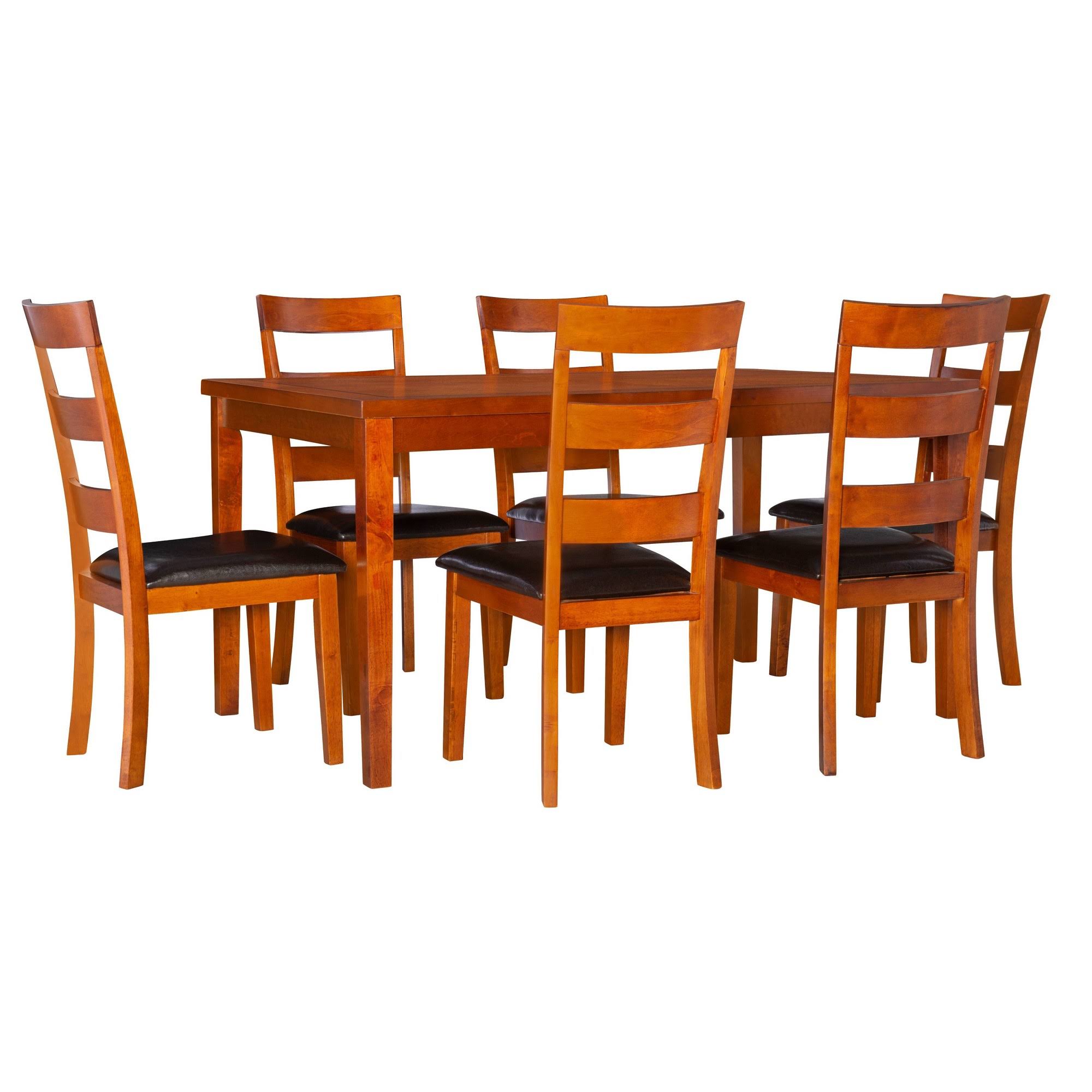 7pc Cherry Dining Set I39658