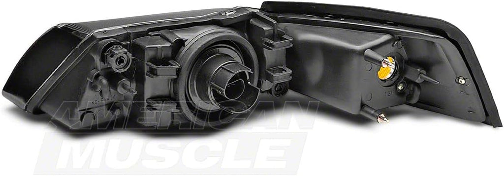 Chrome Housing Clear Lens Headlights W37224
