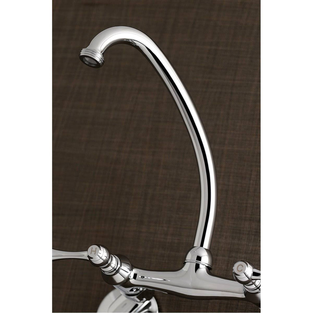 Oil Rubbed Bronze Adjustable Center Wall Mount Laundry Faucet T83709