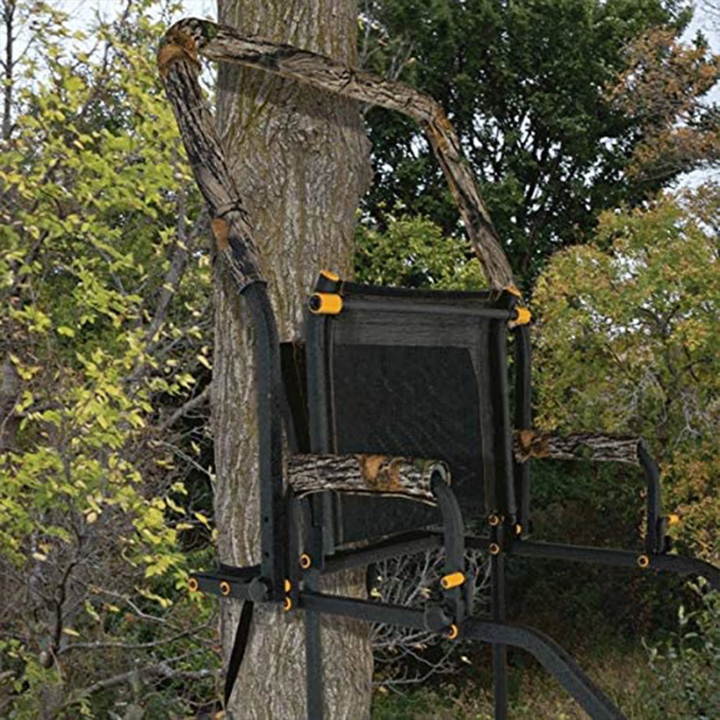 Black 20 Foot 1 Person Ladder Tree Stand C764109
